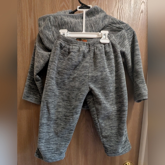 Trail Crest Cozy Charcoal Kids' Hood Set 3T Thick - Picture 1 of 5